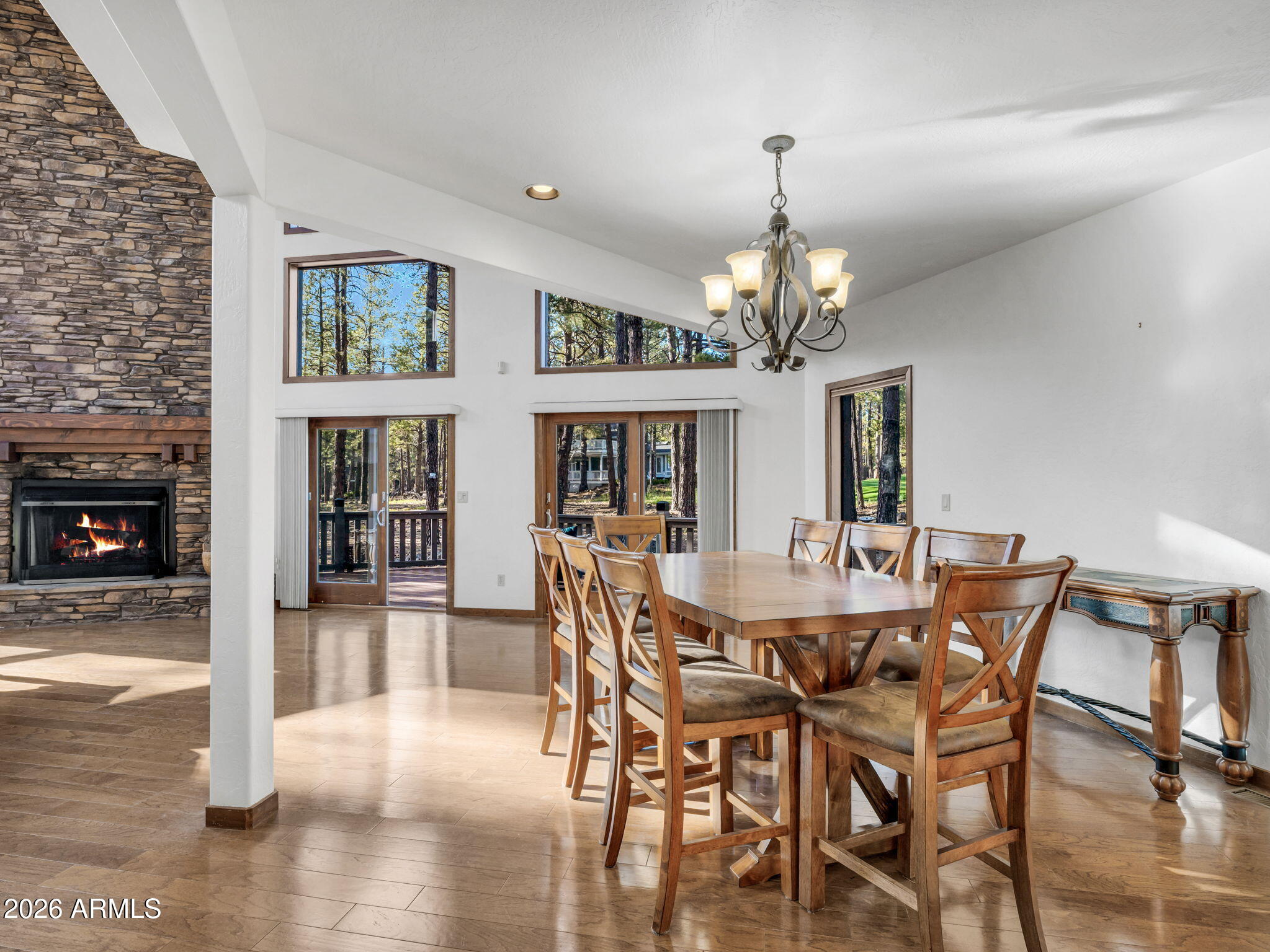 4384 Griffiths Spring Flagstaff, AZ 86005 - Photo 25 of 60 Dining in Great Room with Views