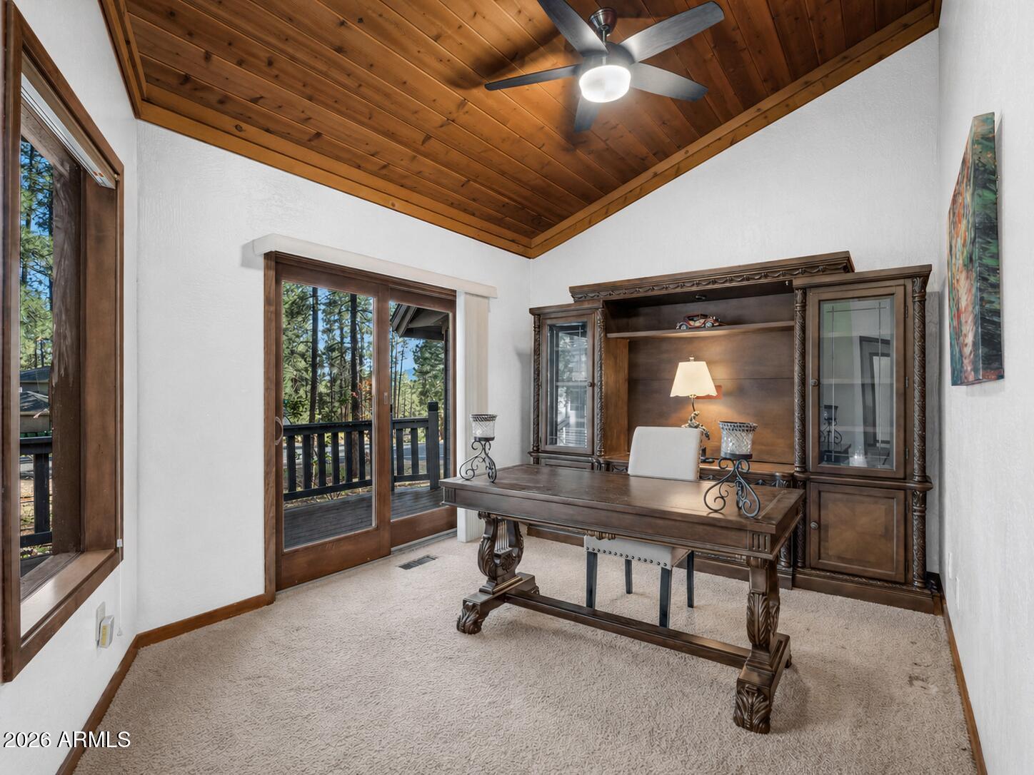 4384 Griffiths Spring Flagstaff, AZ 86005 - Photo 27 of 60 Office with Virtually Staged White Walls