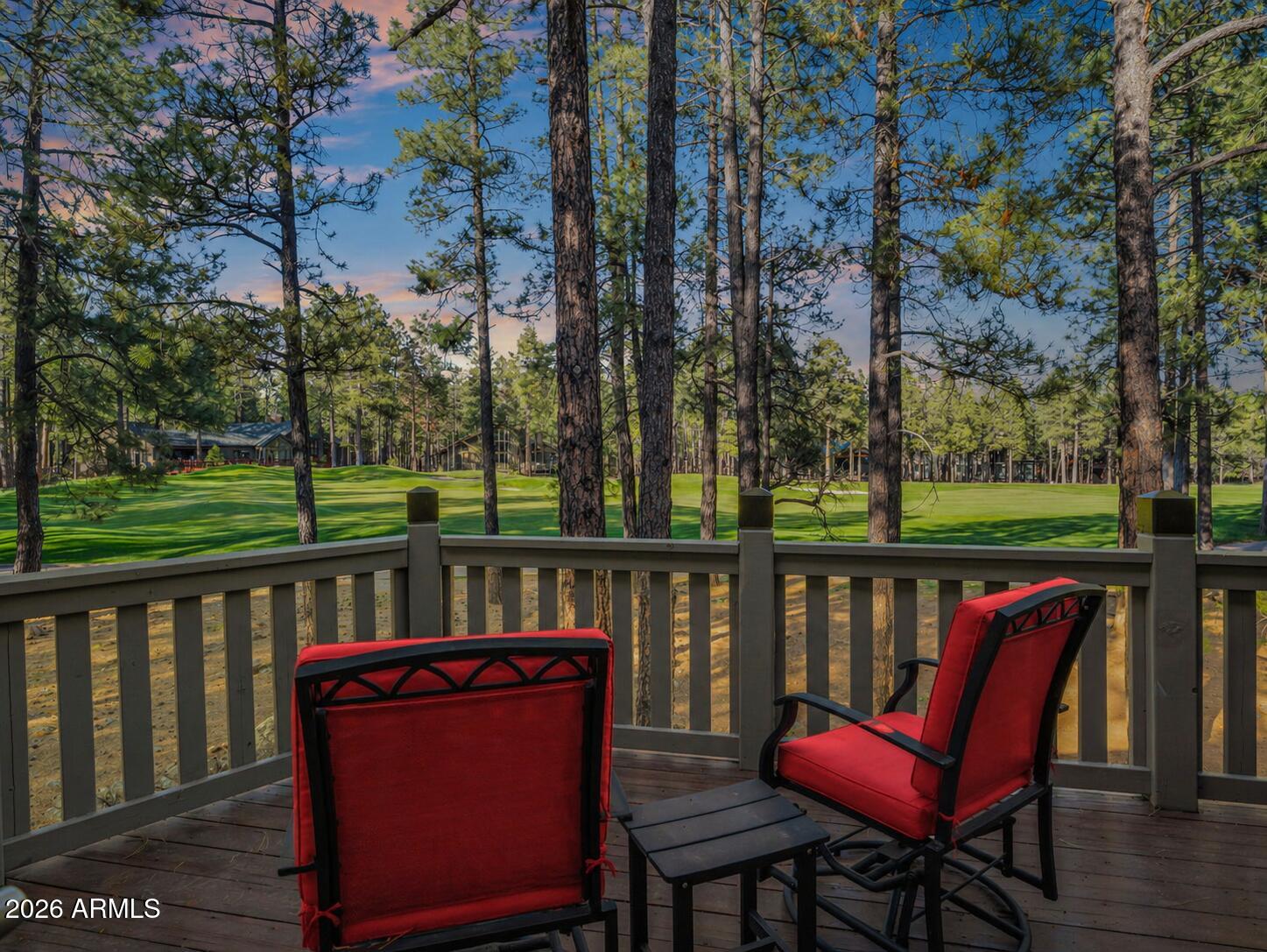 4384 Griffiths Spring Flagstaff, AZ 86005 - Photo 32 of 60 Balcony with Views