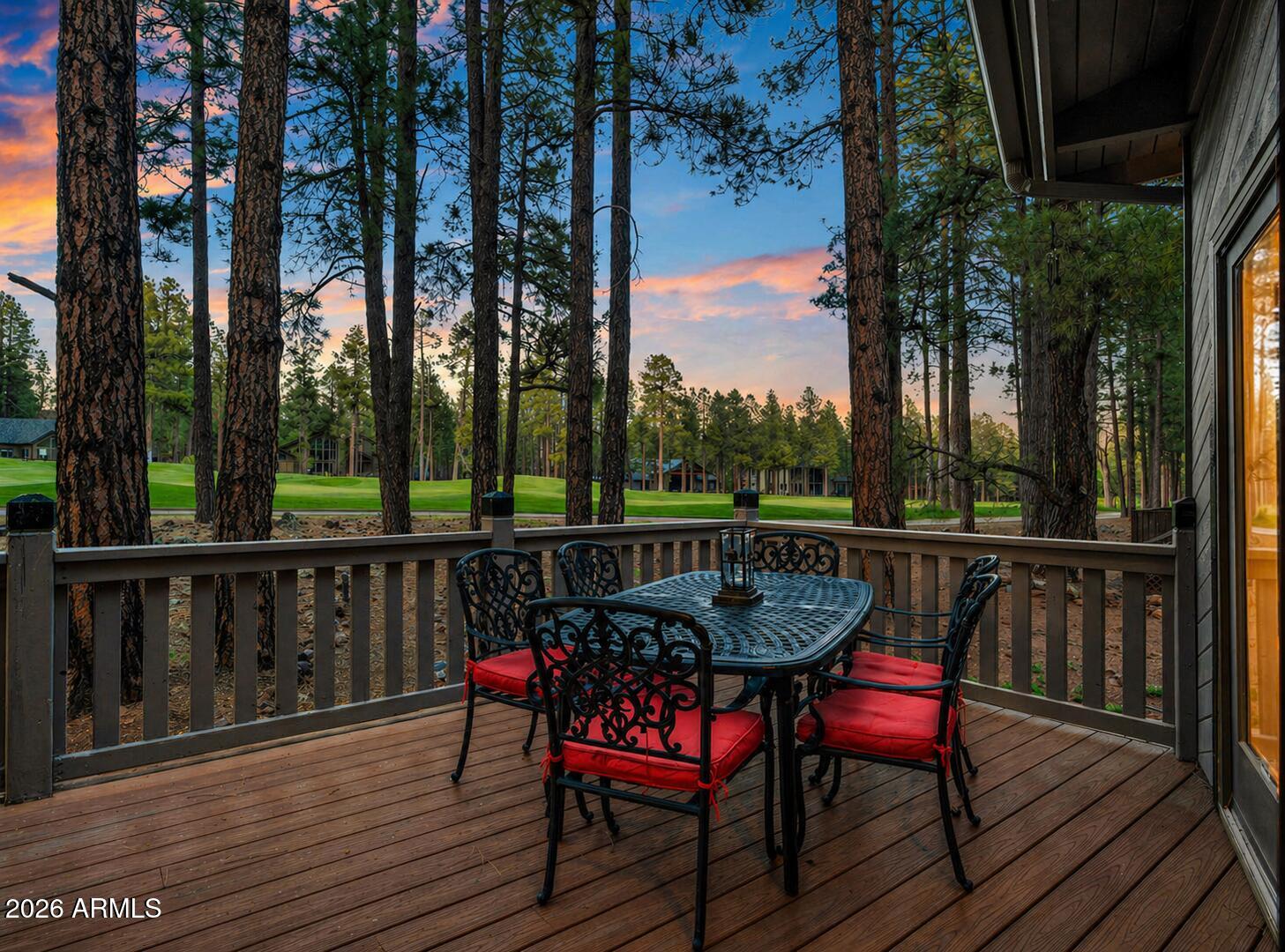 4384 Griffiths Spring Flagstaff, AZ 86005 - Photo 33 of 60 Outdoor Dining with Views