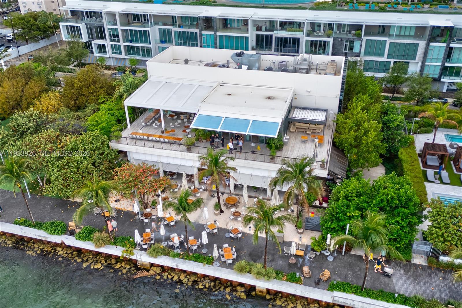 3131 Northeast 7th Avenue, Unit 1202 Miami, FL 33137 - Photo 37 of 37 Amara Restaurant next door