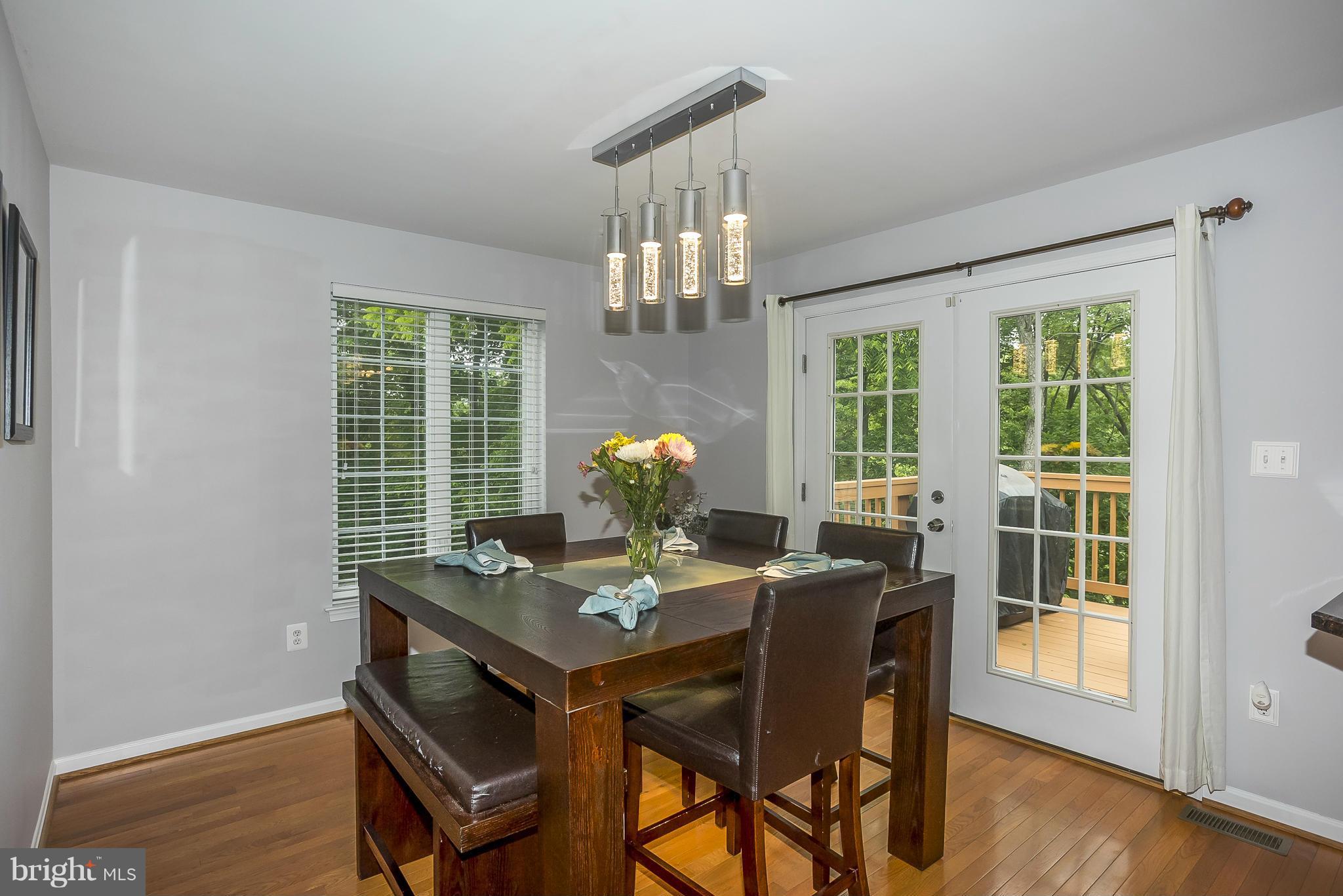 2702 Hillsdale Road Baltimore, MD 21207 - Photo 9 of 30 Kitchen Dining area w/ patio doors
