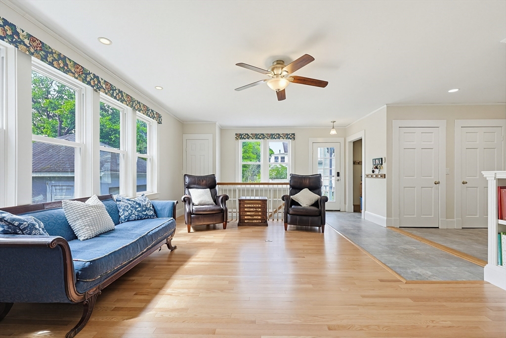 24 Riverside Place Walpole, MA 02081 - Photo 5 of 39 a living room with furniture and a large window