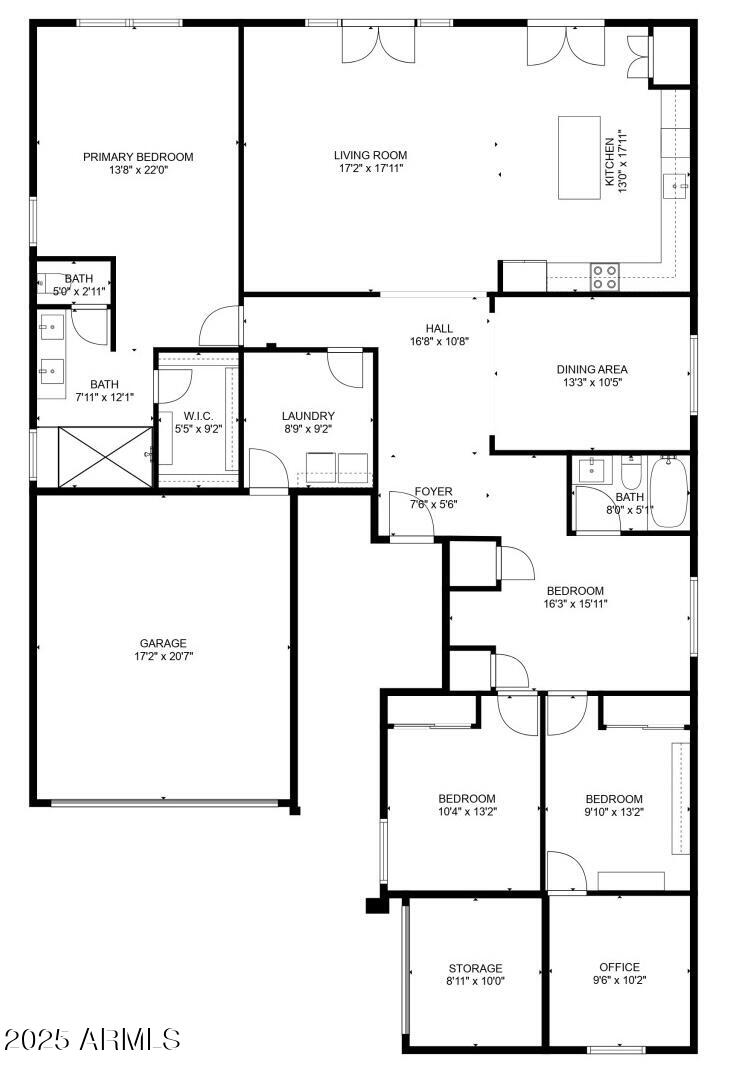 241 W. Roadrunner Dr. Chandler, AZ 85286 - Photo 44 of 44 Floor plan