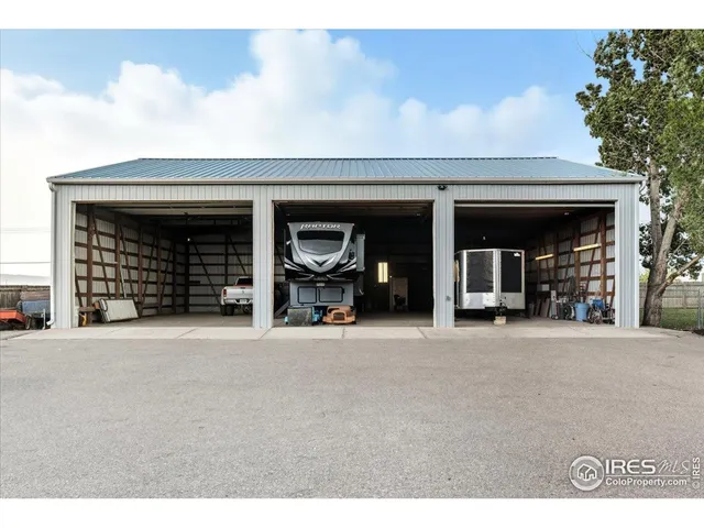 a view of car garage