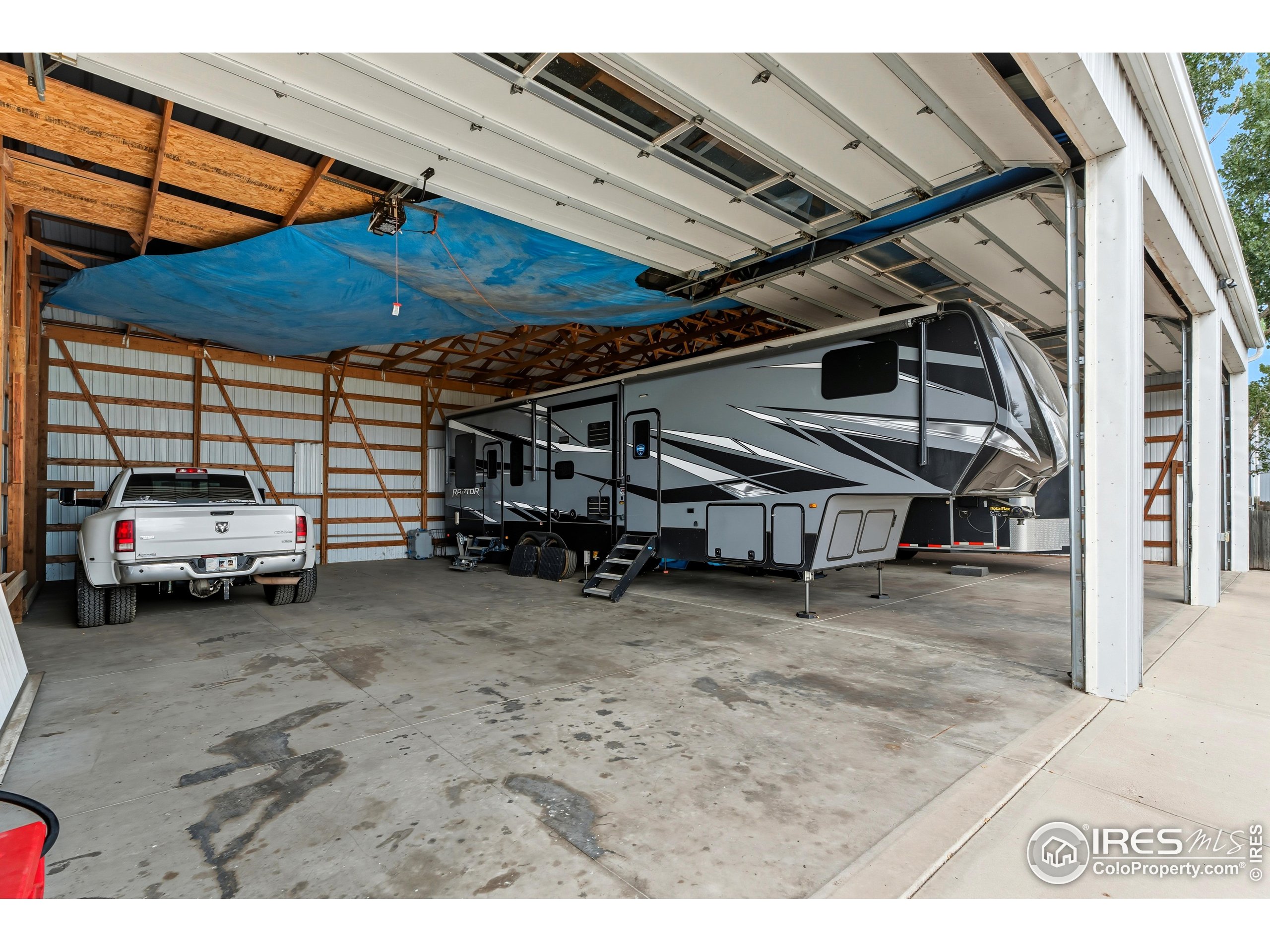 7133 North Co Road 19 Fort Collins, CO 80524 - Photo 4 of 50 a view of car garage