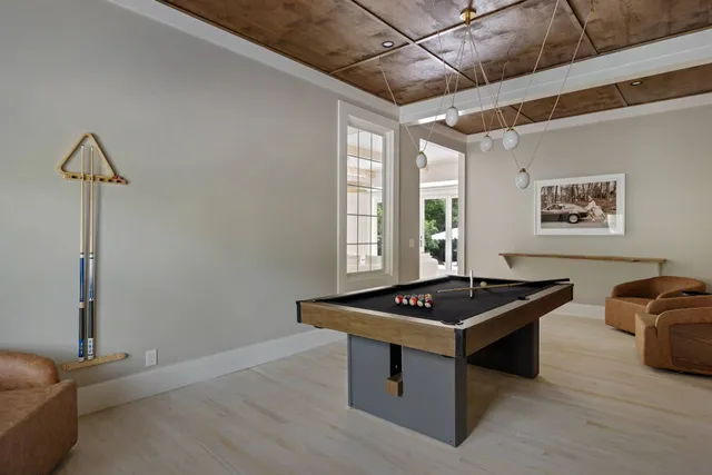 a view of a livingroom with furniture and window