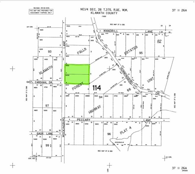 Mockingbird Drive, Unit 394530 Bonanza, OR 97623 - Photo 12 of 12 Tax Map