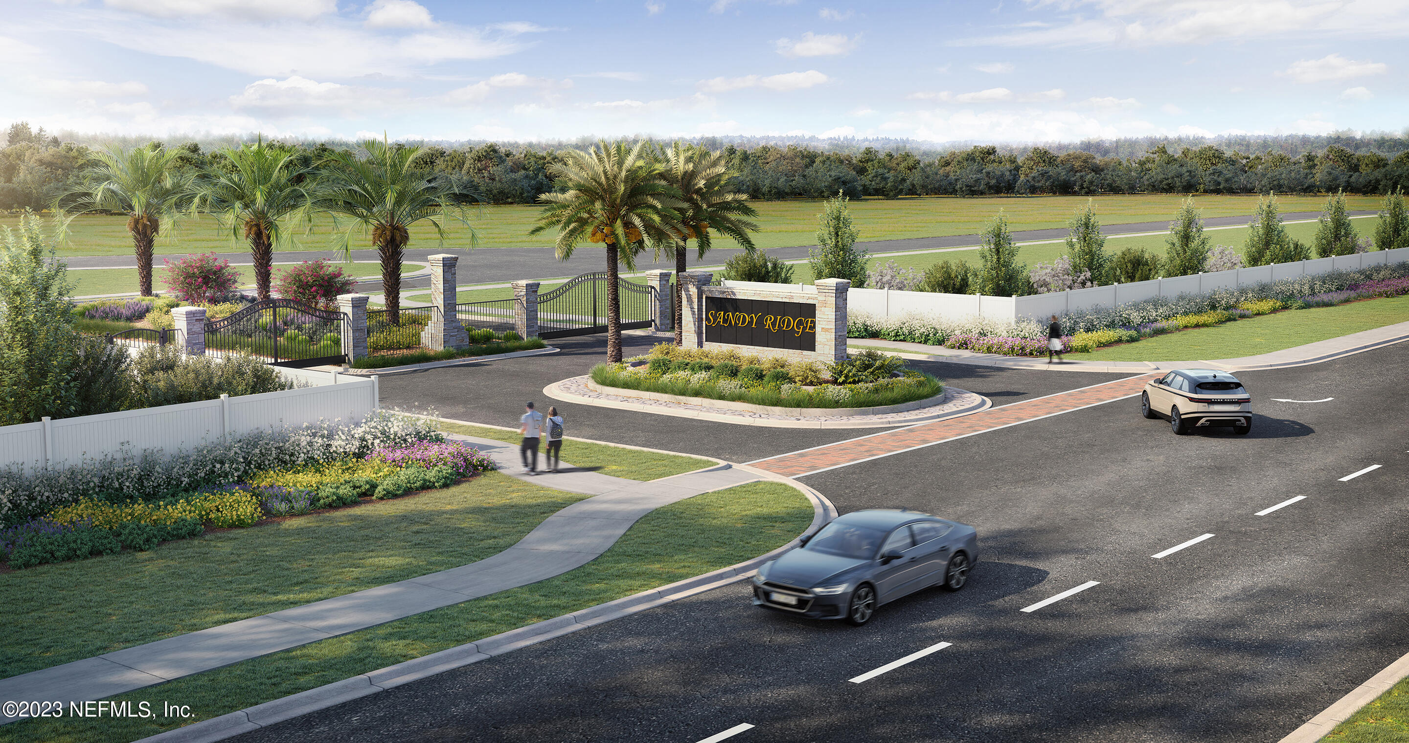 a car parked on the side of the road