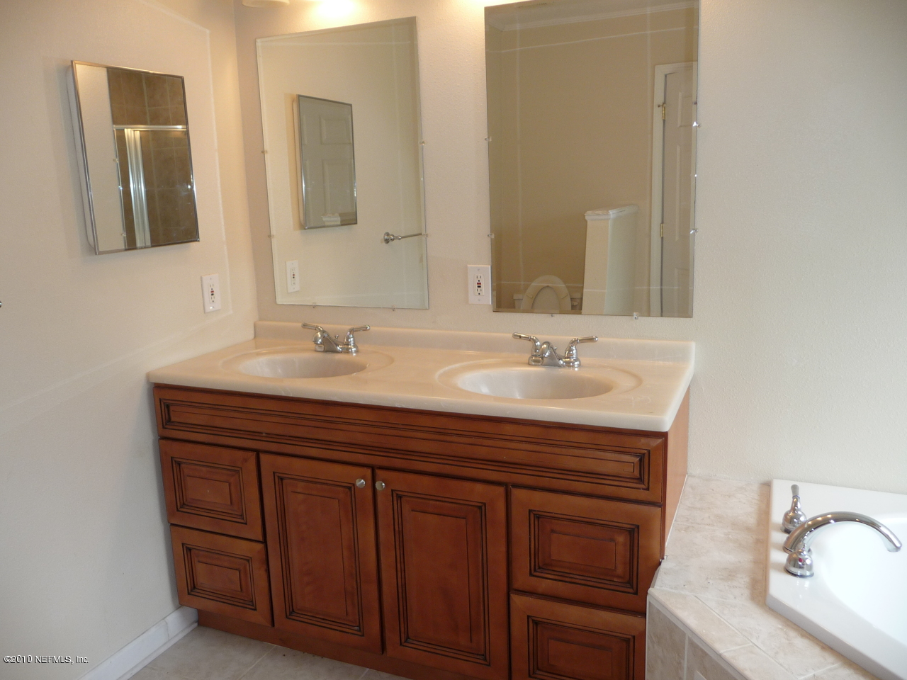 7720 Reed Street Jacksonville, FL 32208 - Photo 8 of 13 Master Vanity with 2 Sinks