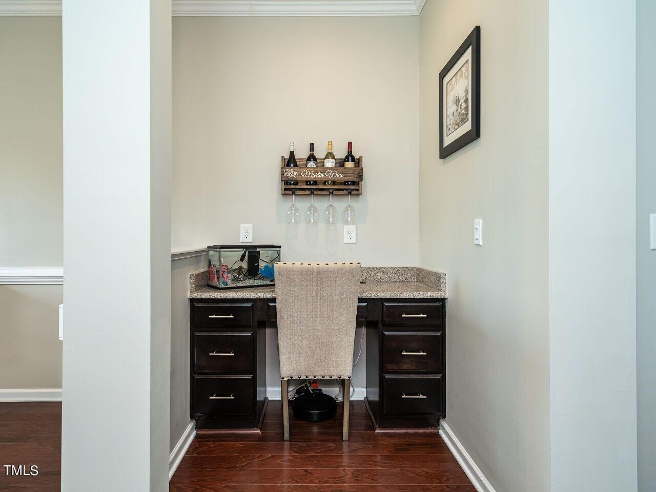 1316 Cornell Place Raleigh, NC 27607 - Photo 15 of 31 a view of a workspace with furniture