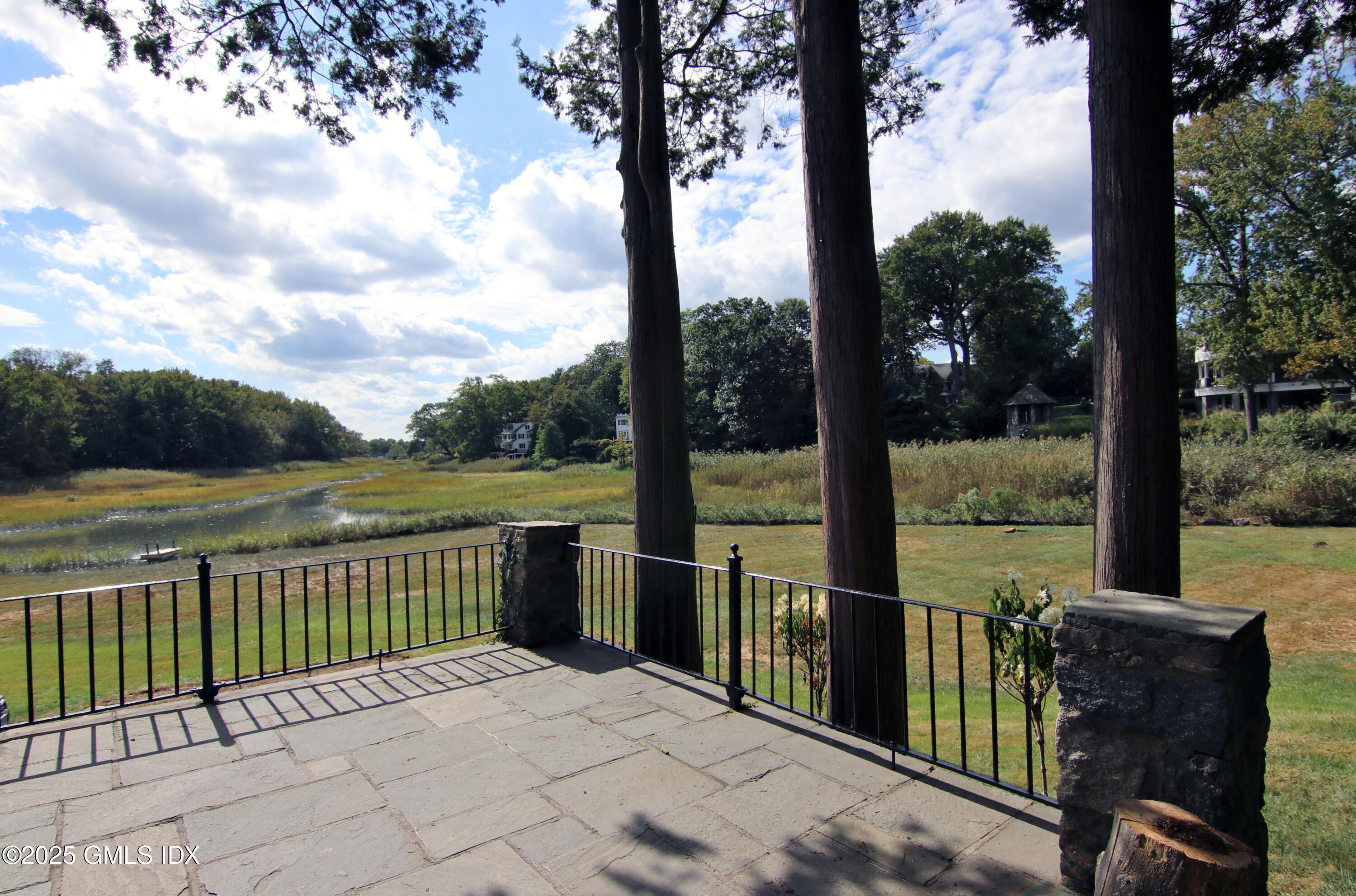 420 Davis Avenue Greenwich, CT 06830 - Photo 30 of 35 swimming pool view from a balcony