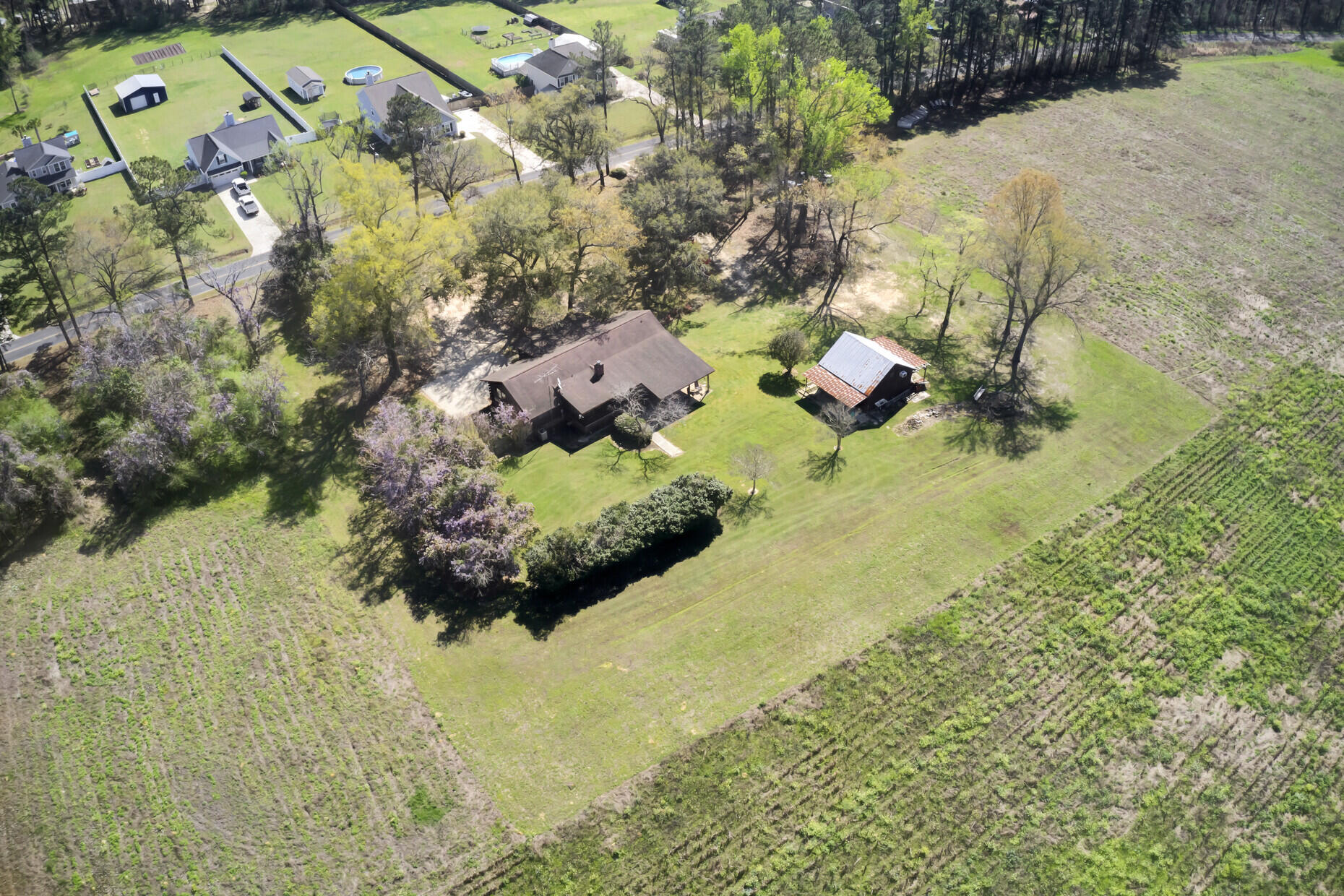 144 Hill Branch Road Ridgeville, SC 29472 - Photo 2 of 52 Aerial View