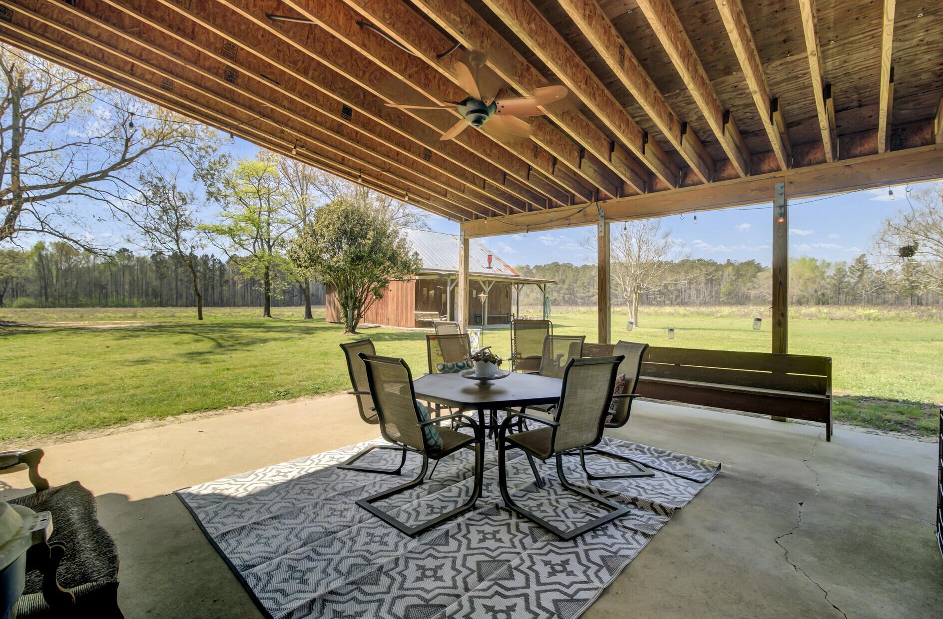 144 Hill Branch Road Ridgeville, SC 29472 - Photo 35 of 52 Covered Rear Porch
