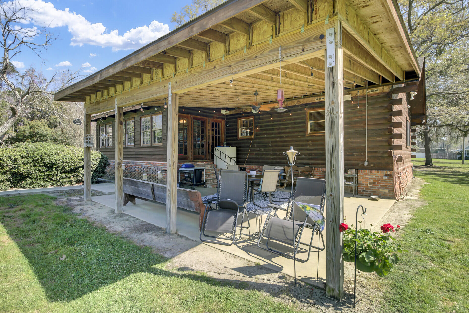 144 Hill Branch Road Ridgeville, SC 29472 - Photo 36 of 52 Covered Rear Porch