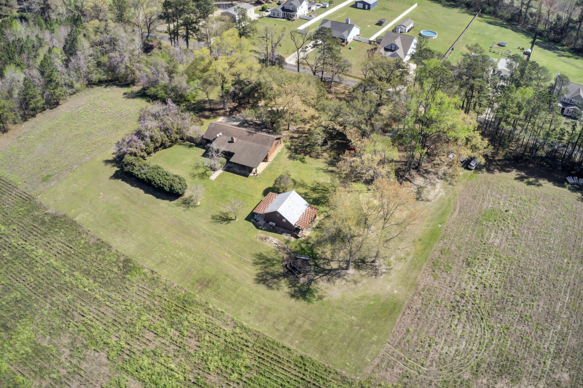 144 Hill Branch Road Ridgeville, SC 29472 - Photo 49 of 52 Aerial View