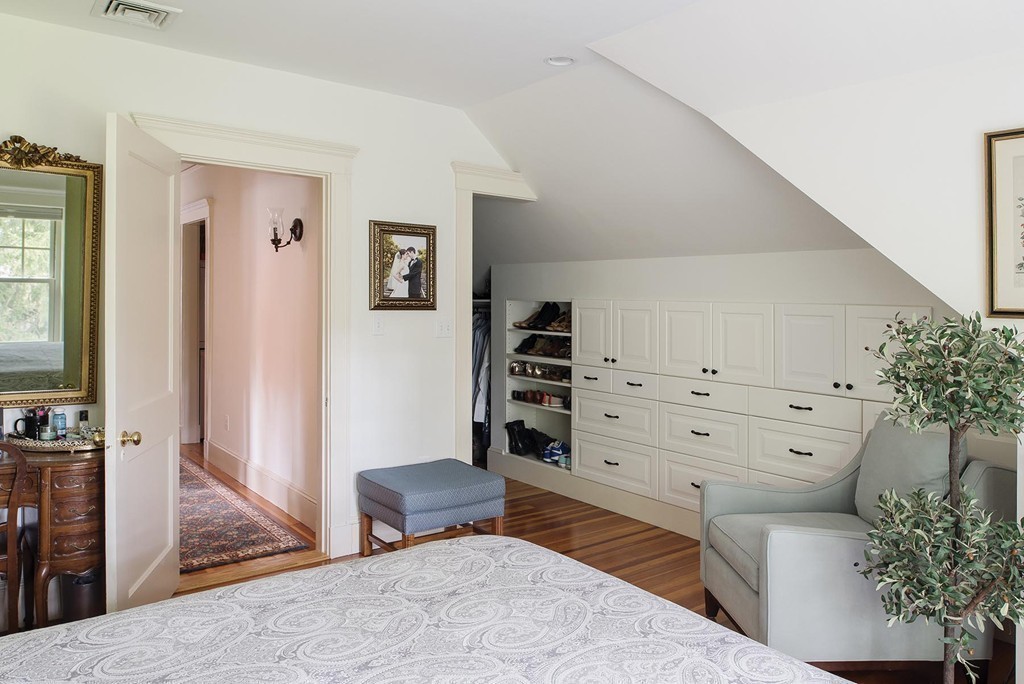 19 Ransom Road, Unit 2 Newton, MA 02459 - Photo 10 of 12 a bedroom with a bed and furniture