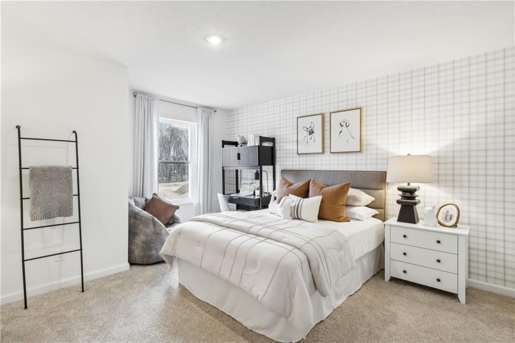 3403 Maple Crest Court Butler, PA 16001 - Photo 19 of 48 a bedroom with a bed and a dresser