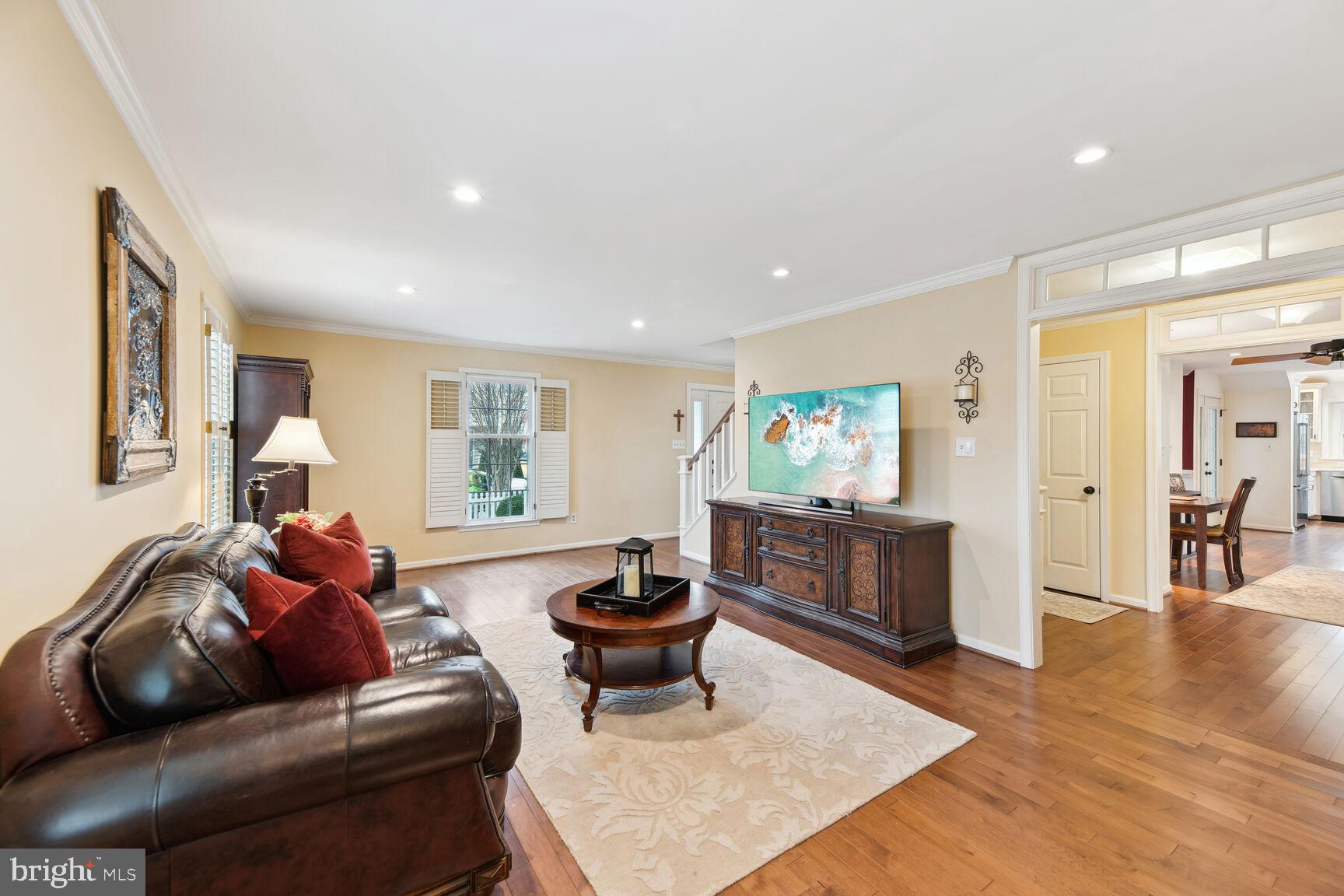 6603 Forsythia Street Springfield, VA 22150 - Photo 11 of 73 Relax Here at Night with a Great Glass of Wine!