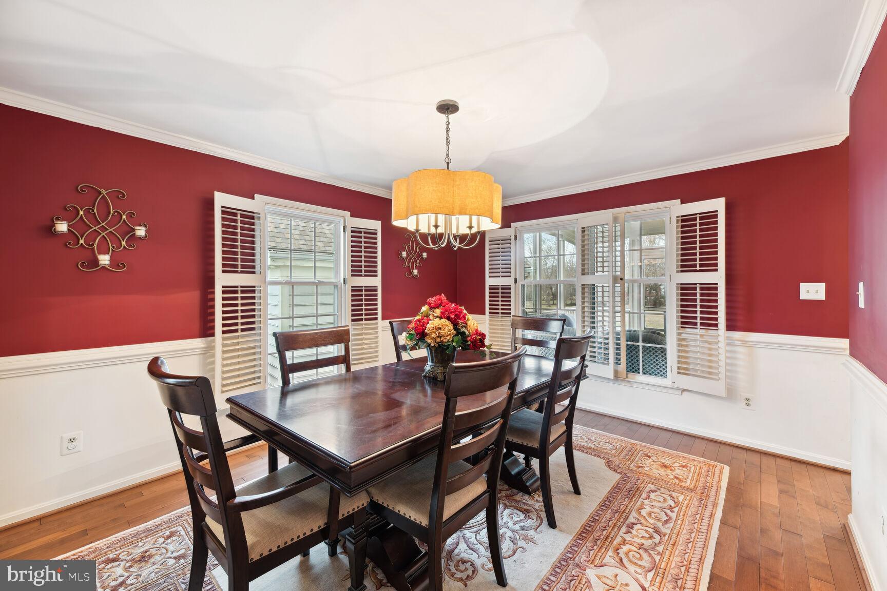 6603 Forsythia Street Springfield, VA 22150 - Photo 14 of 73 Dining Room - Large Windows Bring Big Sunlight!