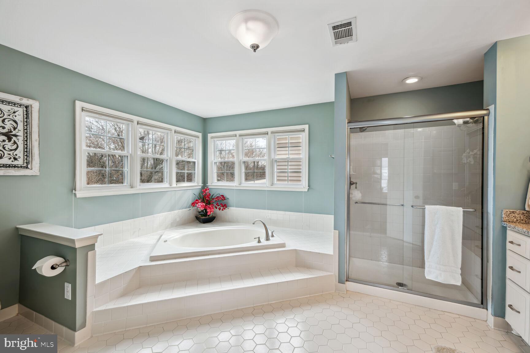 6603 Forsythia Street Springfield, VA 22150 - Photo 37 of 73 Spa-Like Primary Bath Retreat w/ Deep Soaking Tub!