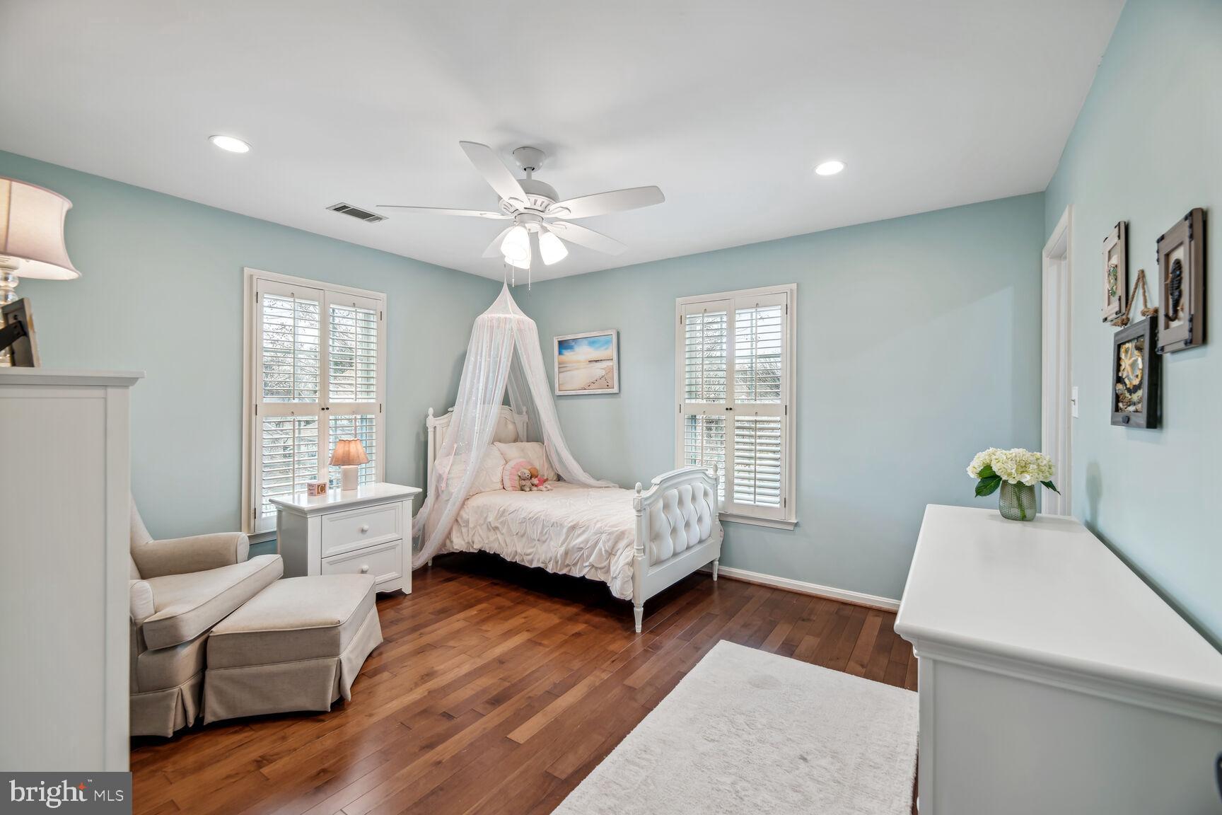 6603 Forsythia Street Springfield, VA 22150 - Photo 39 of 73 Generously Sized Bedroom #2 w/ Hardwood Floors!