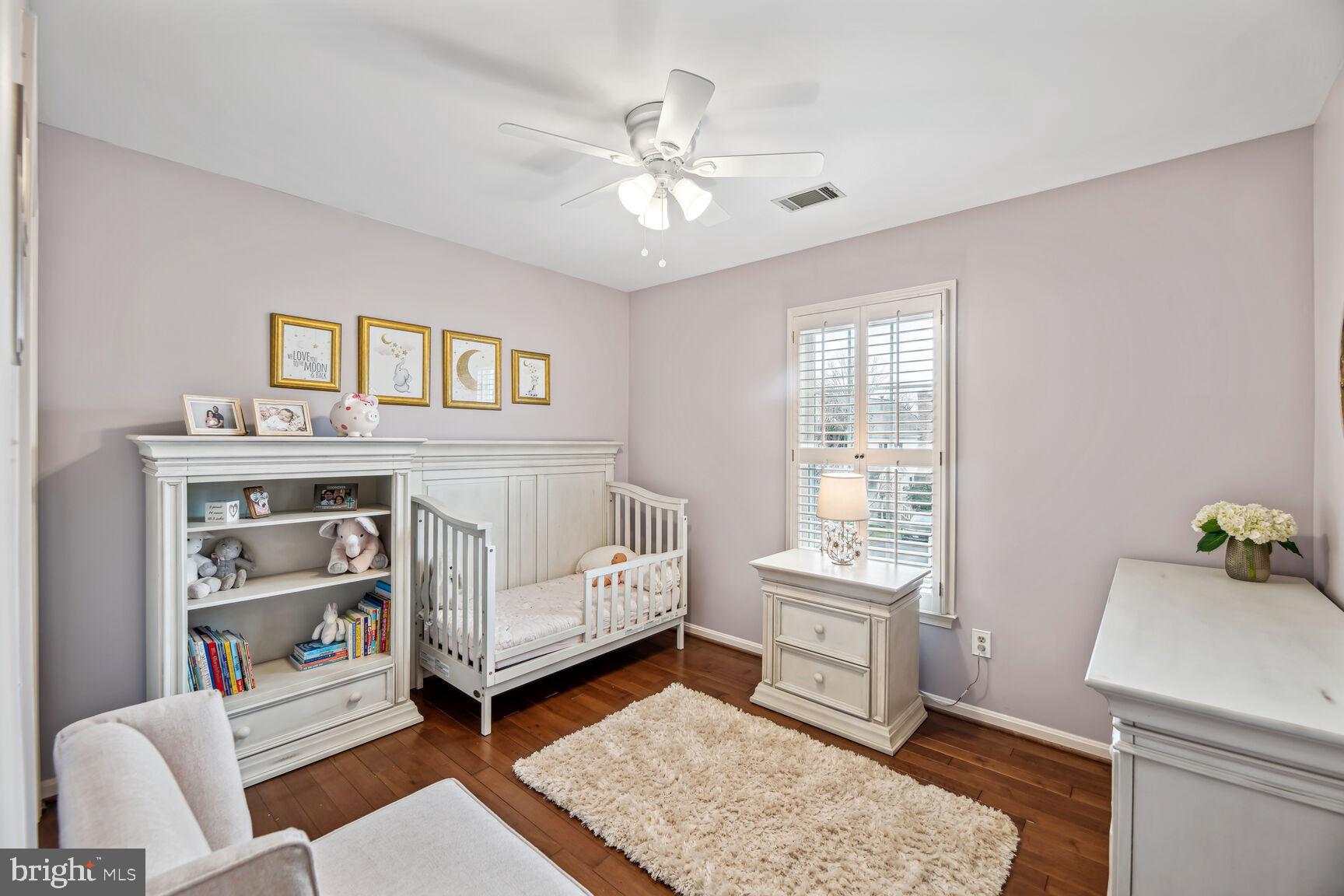 6603 Forsythia Street Springfield, VA 22150 - Photo 44 of 73 Light-Filled Bedroom #3 with Gleaming Hardwoods!