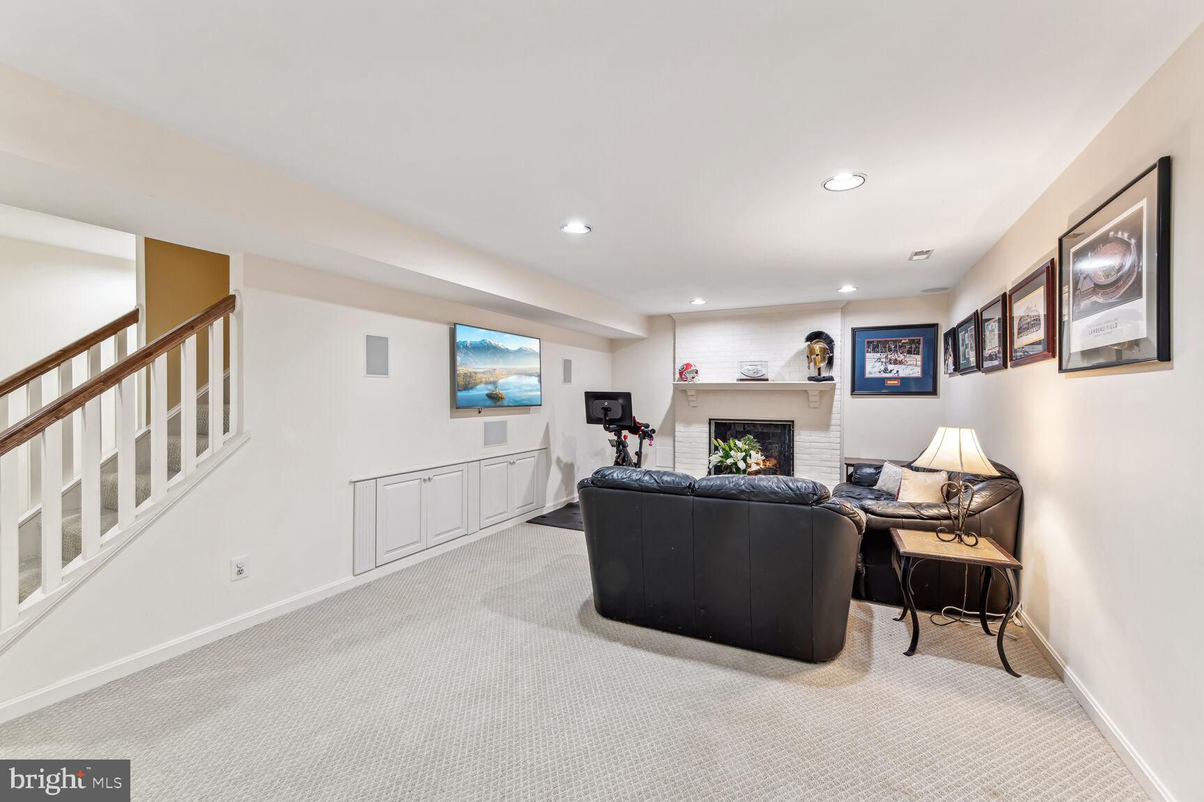 6603 Forsythia Street Springfield, VA 22150 - Photo 50 of 73 Cozy Lower Level Rec Room Retreat!