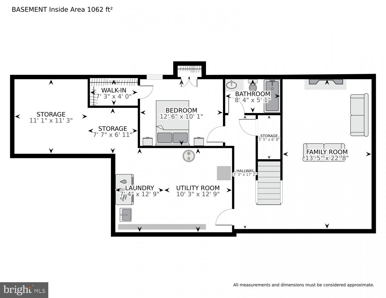 6603 Forsythia Street Springfield, VA 22150 - Photo 73 of 73 Floor Plan - Lower Level of the Home