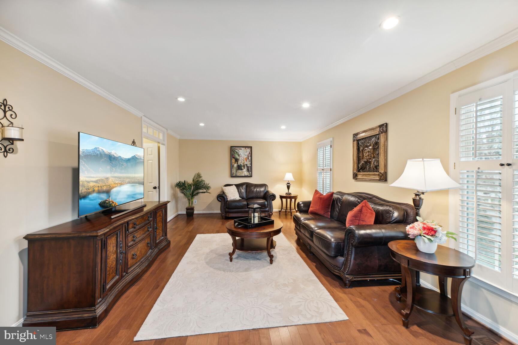 6603 Forsythia Street Springfield, VA 22150 - Photo 8 of 73 Living Room - Curl Up Here with a Good Book!