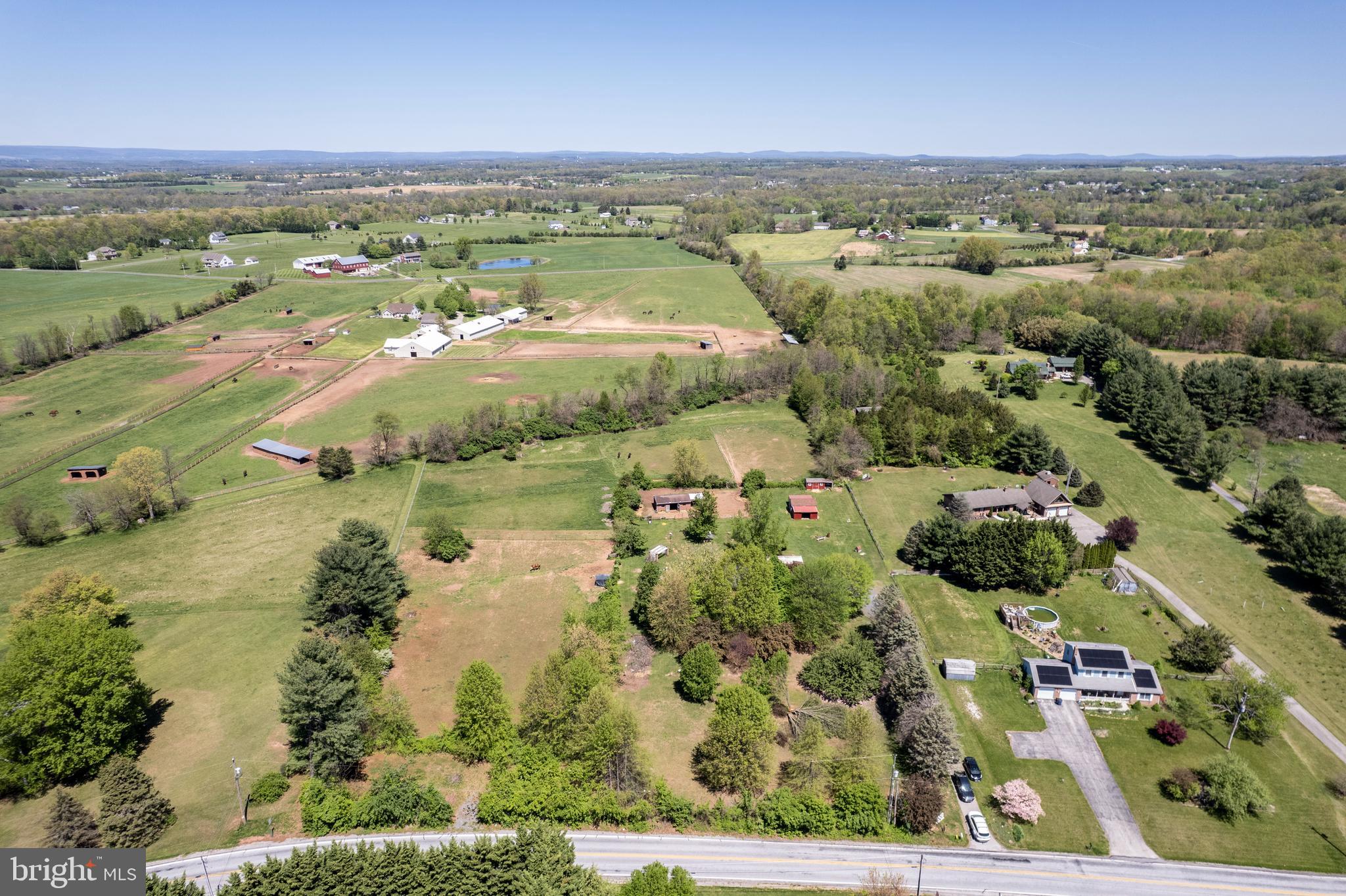 2226 Harney Road Littlestown, PA 17340 - Photo 64 of 131 an aerial view of residential houses with outdoor space and river