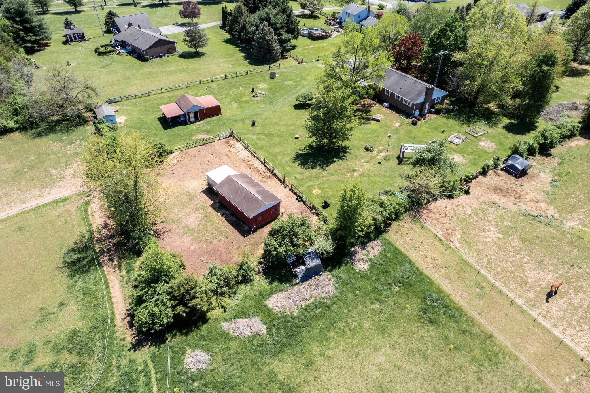 2226 Harney Road Littlestown, PA 17340 - Photo 73 of 131 an aerial view of residential house with outdoor space