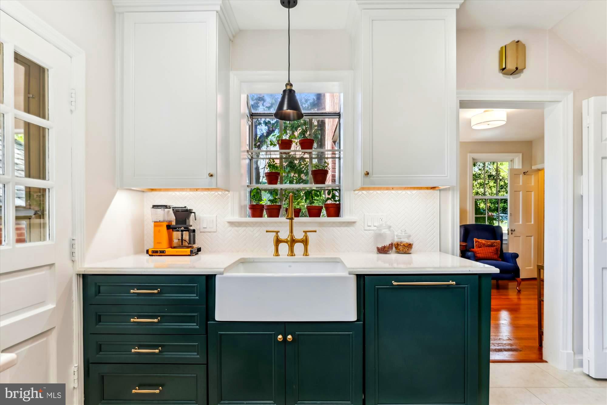 3568 Appleton Street Northwest Washington, DC 20008 - Photo 16 of 57 a bathroom with a sink and a mirror
