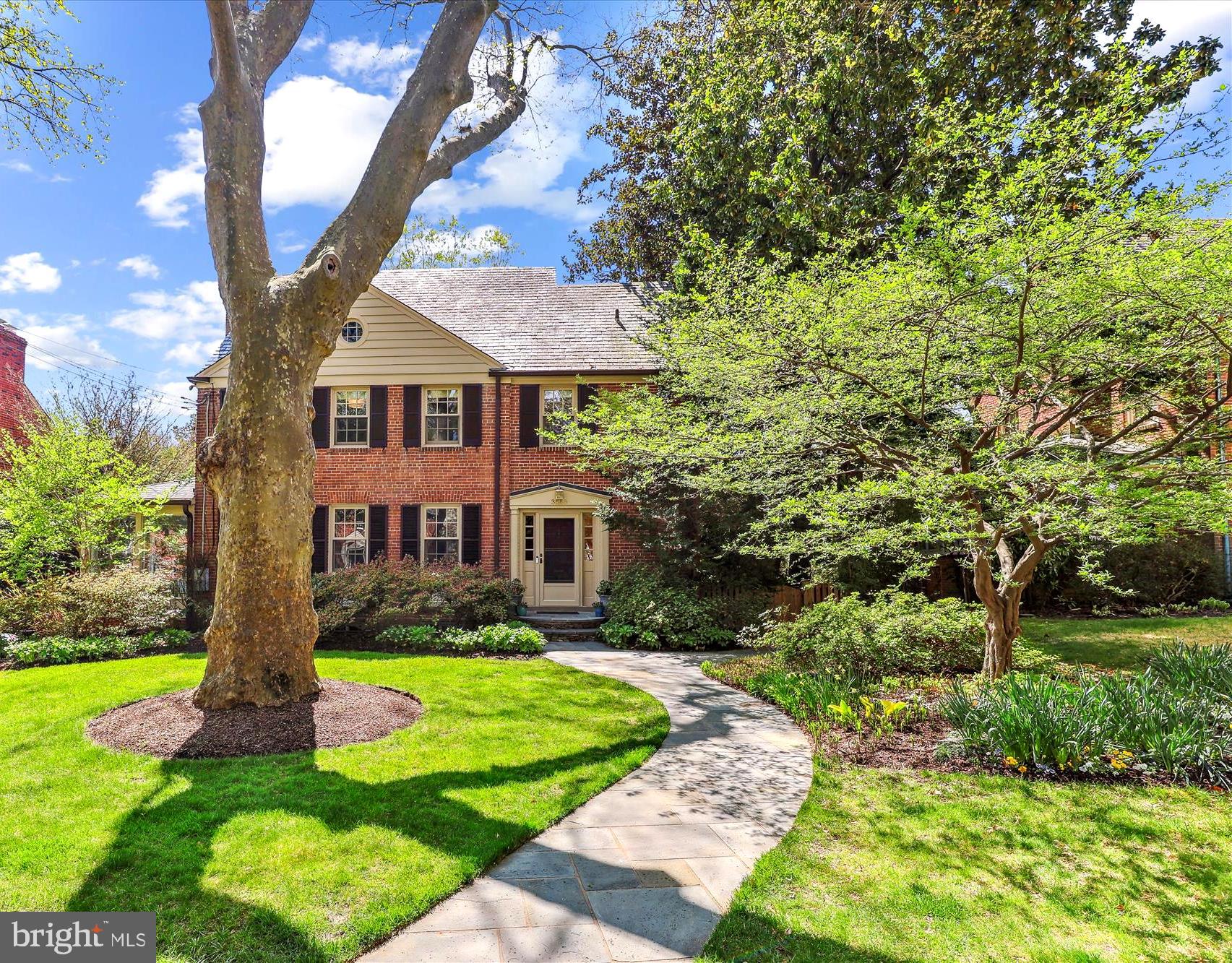 3568 Appleton Street Northwest Washington, DC 20008 - Photo 3 of 57 Winding Flagstone Walkway