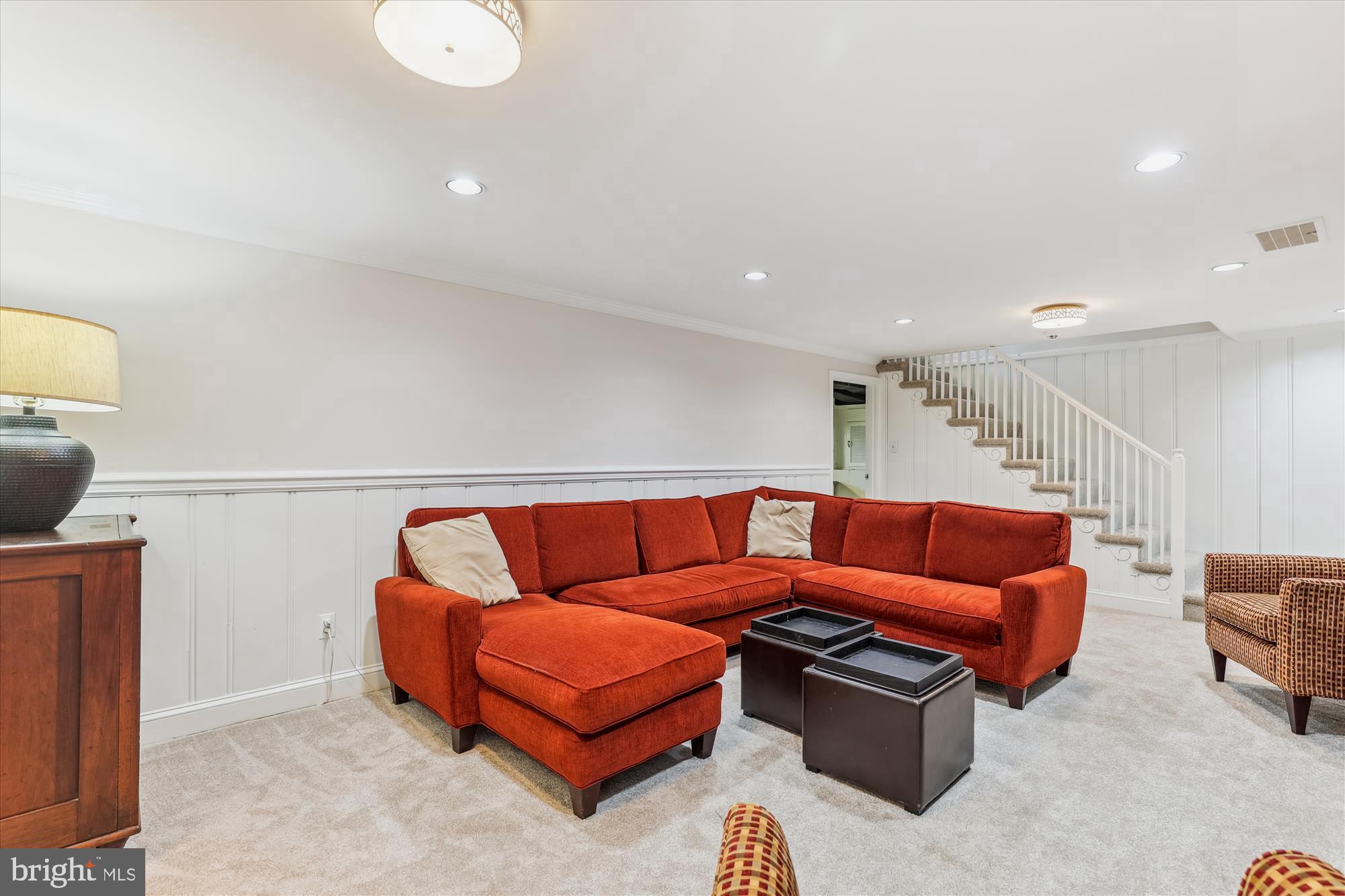 3568 Appleton Street Northwest Washington, DC 20008 - Photo 45 of 57 a living room with furniture a sink and a couch