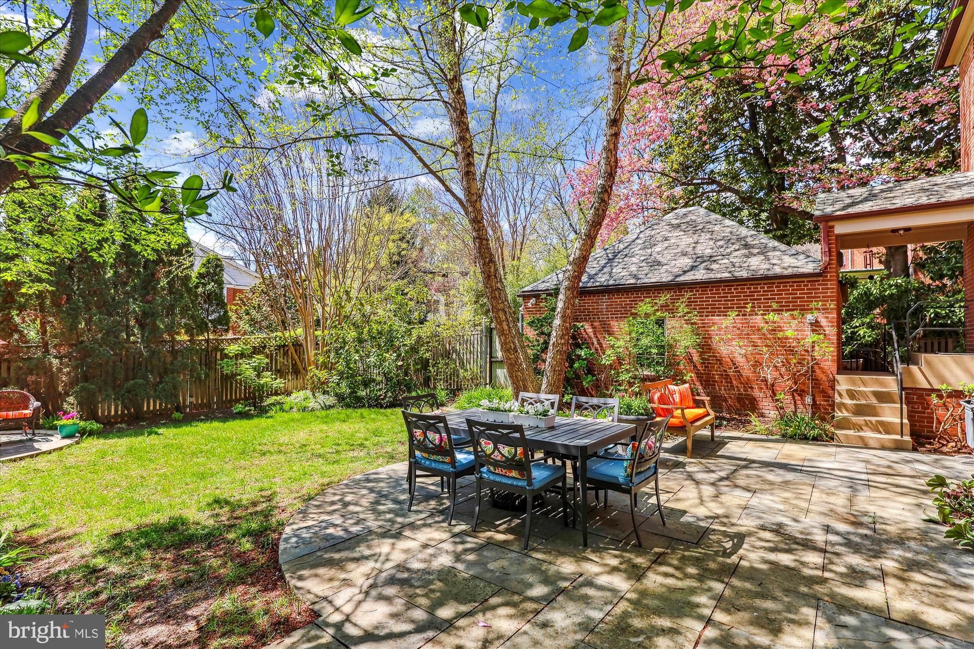 3568 Appleton Street Northwest Washington, DC 20008 - Photo 57 of 57 a view of a house with backyard porch and sitting area