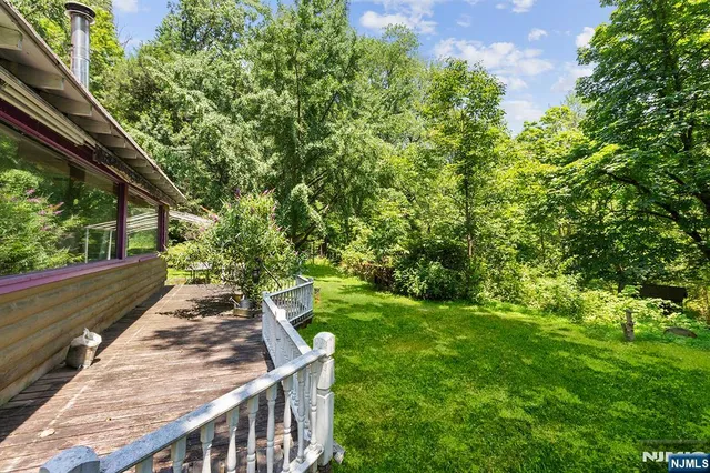 a view of an outdoor space and a yard