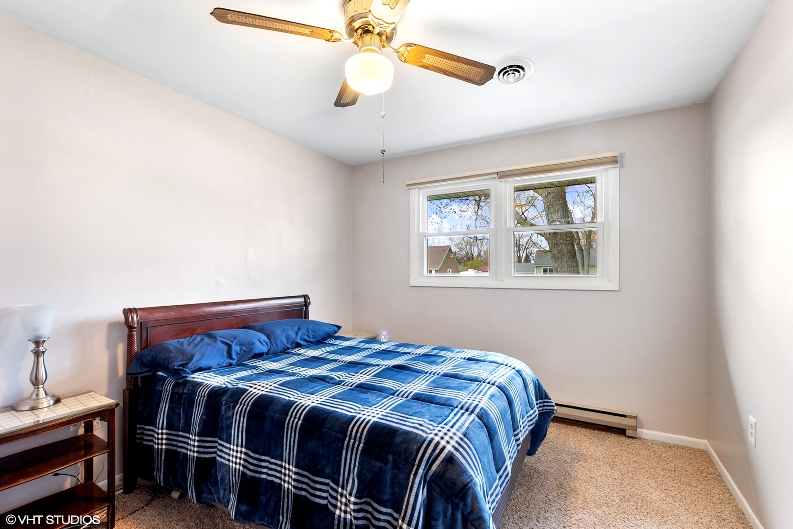 828 South Cedar Road New Lenox, IL 60451 - Photo 11 of 20 a bedroom with a bed and a chandelier