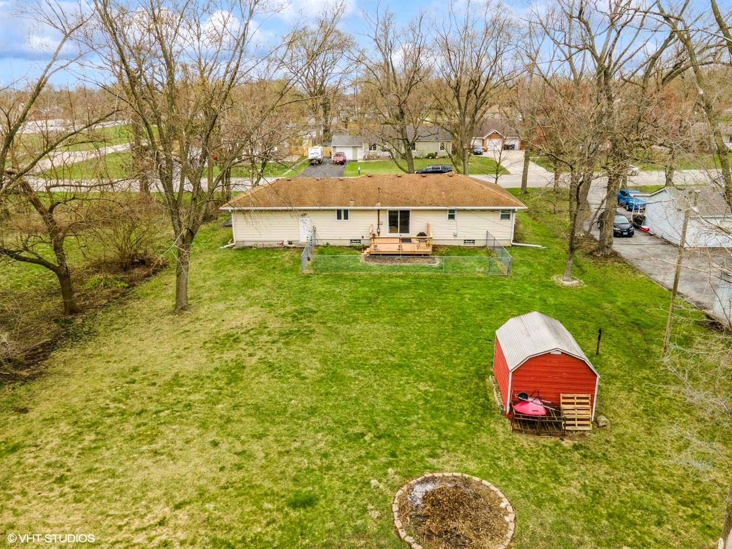 828 South Cedar Road New Lenox, IL 60451 - Photo 19 of 20 a view of a house with a yard