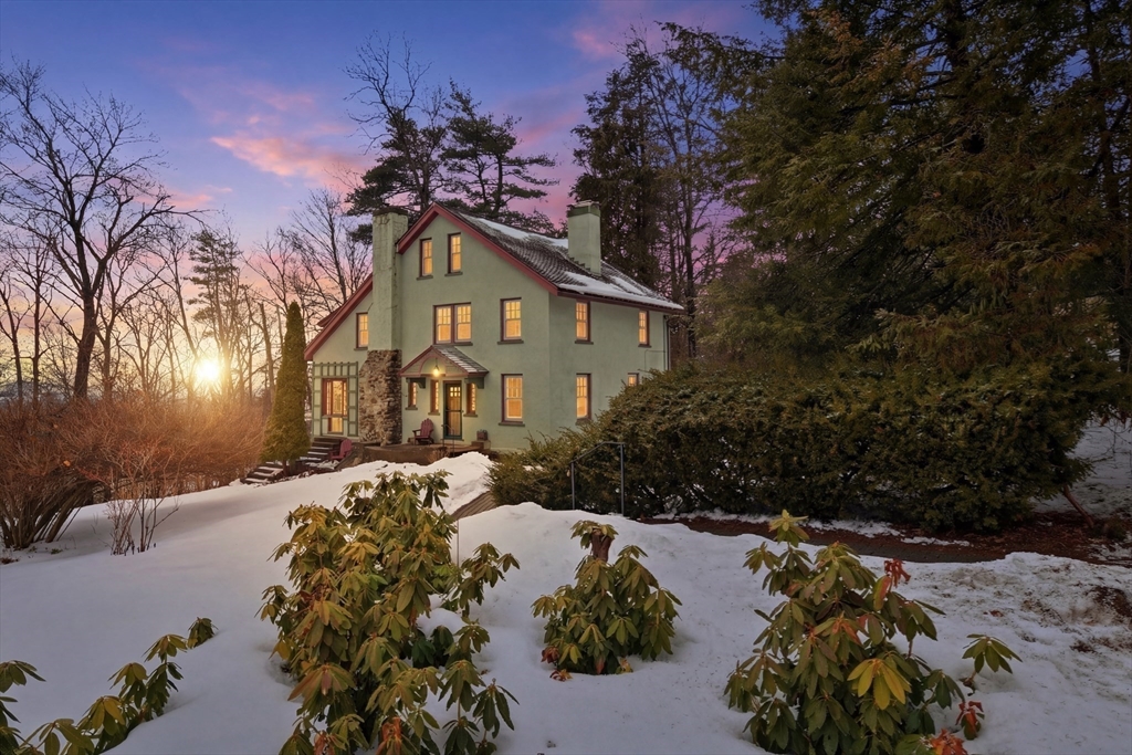 50 Mount Pleasant Amherst, MA 01002 - Photo 1 of 42 a front view of a house with a yard and outdoor seating
