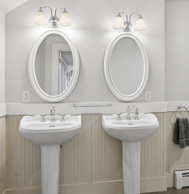 50 Mount Pleasant Amherst, MA 01002 - Photo 25 of 42 a bathroom with a sink and a mirror