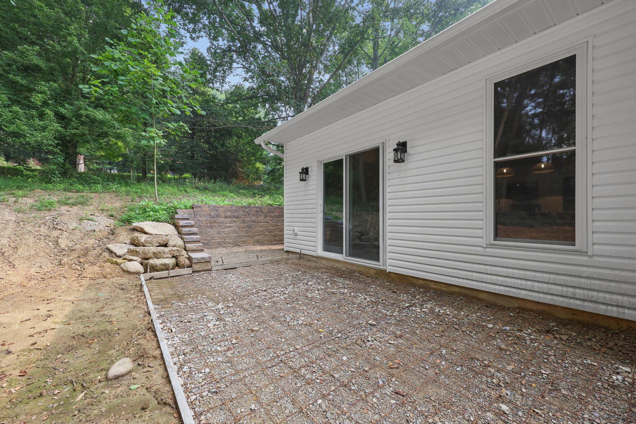 706 Berry Road Howard, OH 43028 - Photo 46 of 52 PATIO PRIOR TO CONCRETE!
