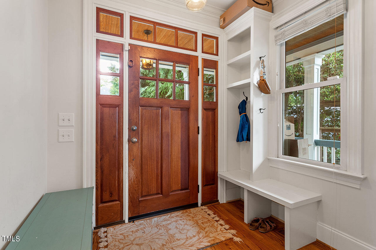 808 Elm Street Raleigh, NC 27604 - Photo 5 of 44 a view of front door with balcony
