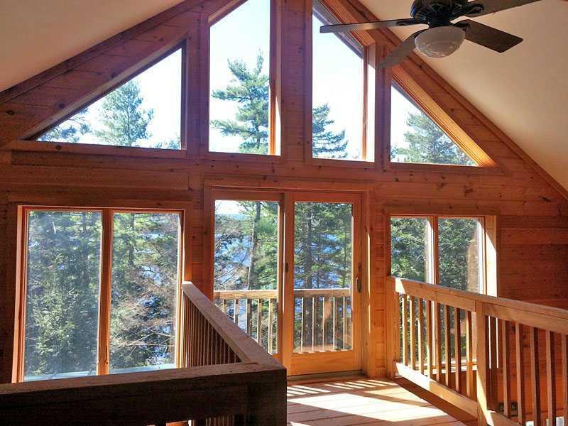 54 Grapevine Brook Road Dover-Foxcroft, ME 04426 - Photo 18 of 30 View. Loft windows