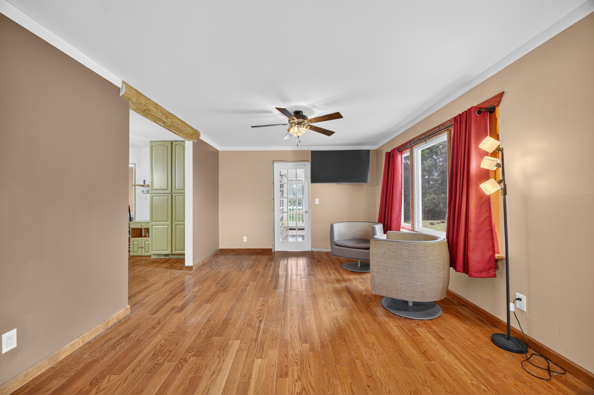 34383 Ardmore Ridge Road Prospect, TN 38477 - Photo 13 of 51 a view of a room with a window and wooden floor