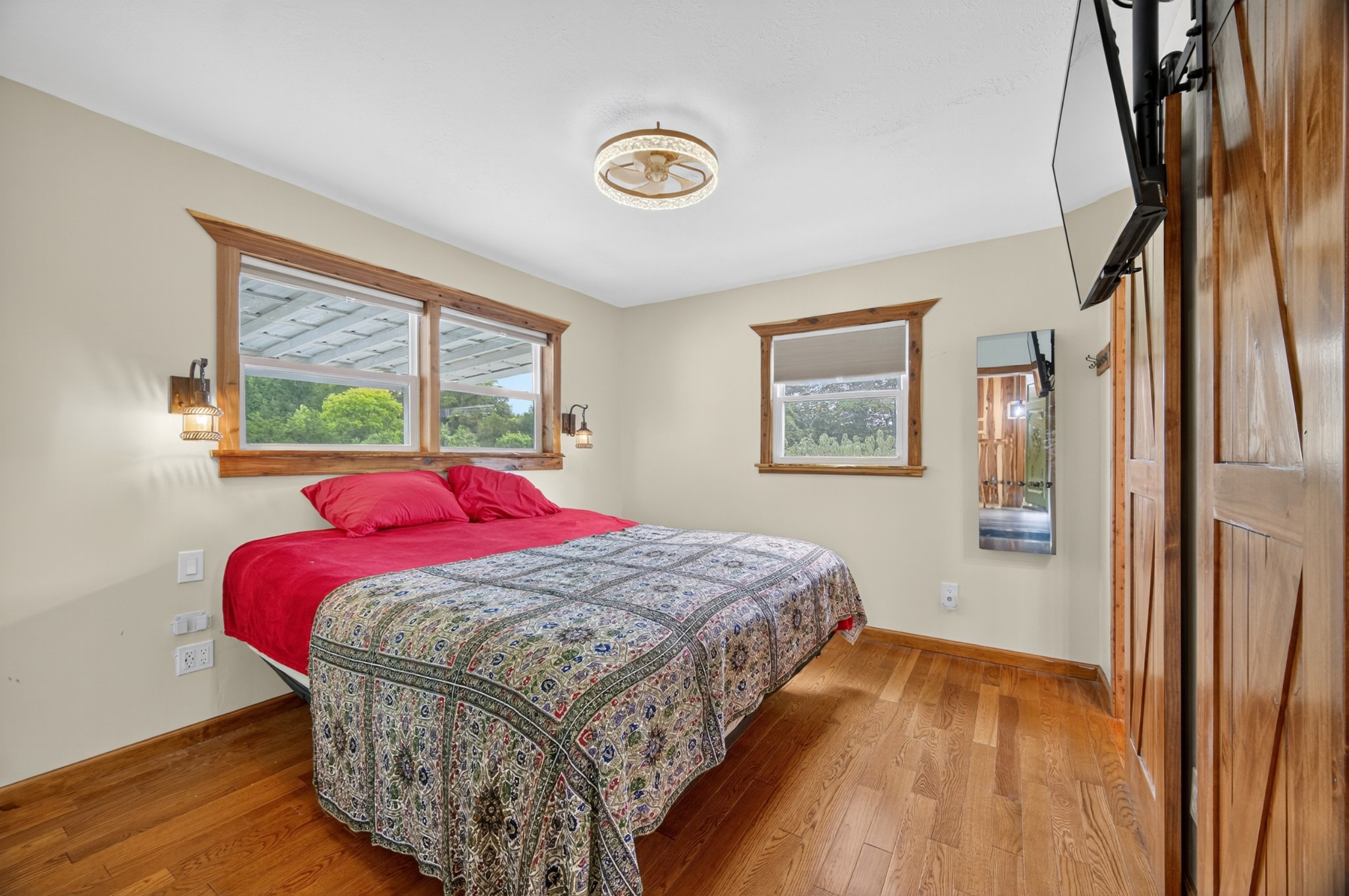 34383 Ardmore Ridge Road Prospect, TN 38477 - Photo 14 of 51 a bedroom with a bed and wooden floor
