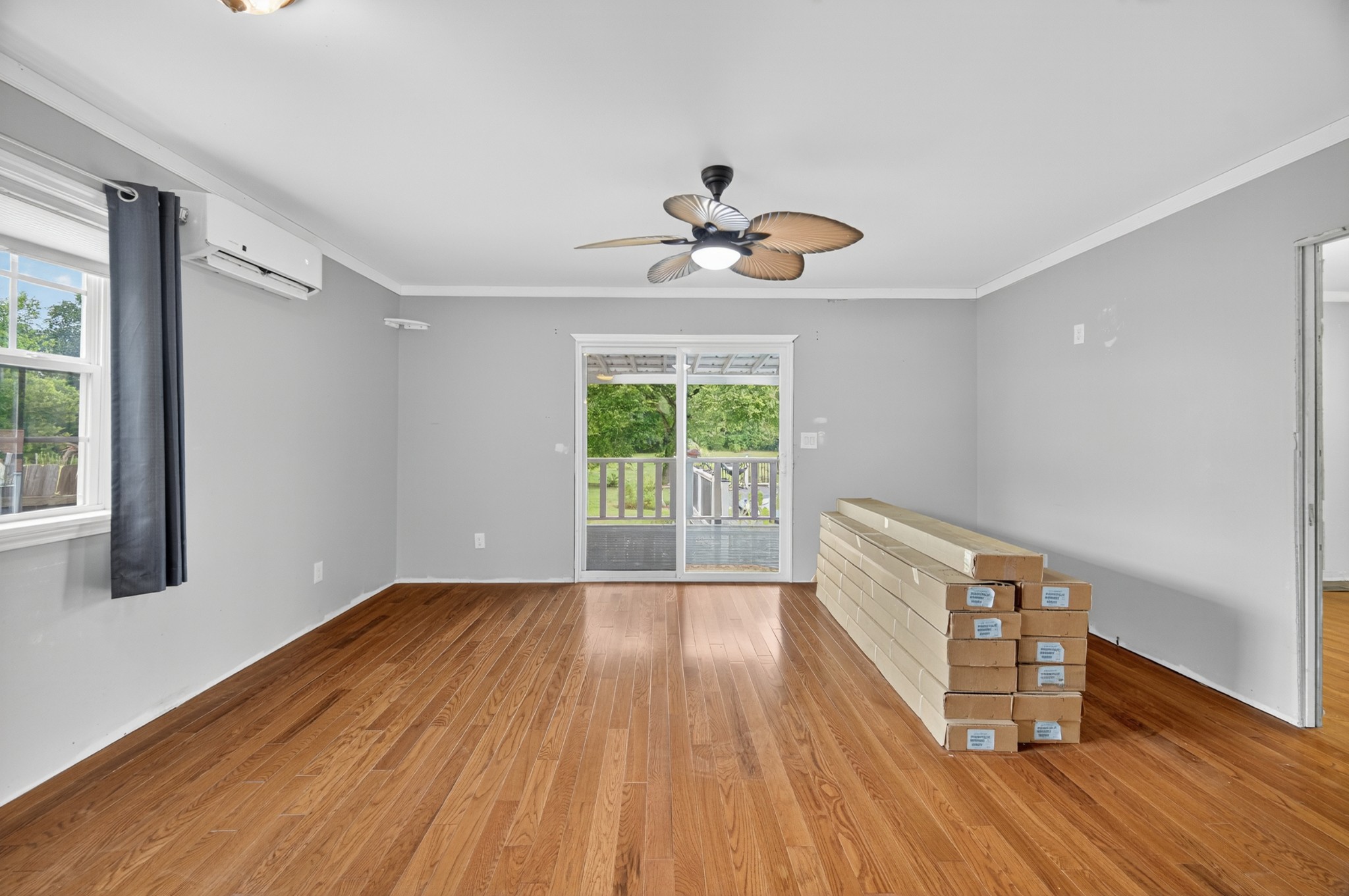 34383 Ardmore Ridge Road Prospect, TN 38477 - Photo 33 of 51 a view of an empty room with wooden floor and a window