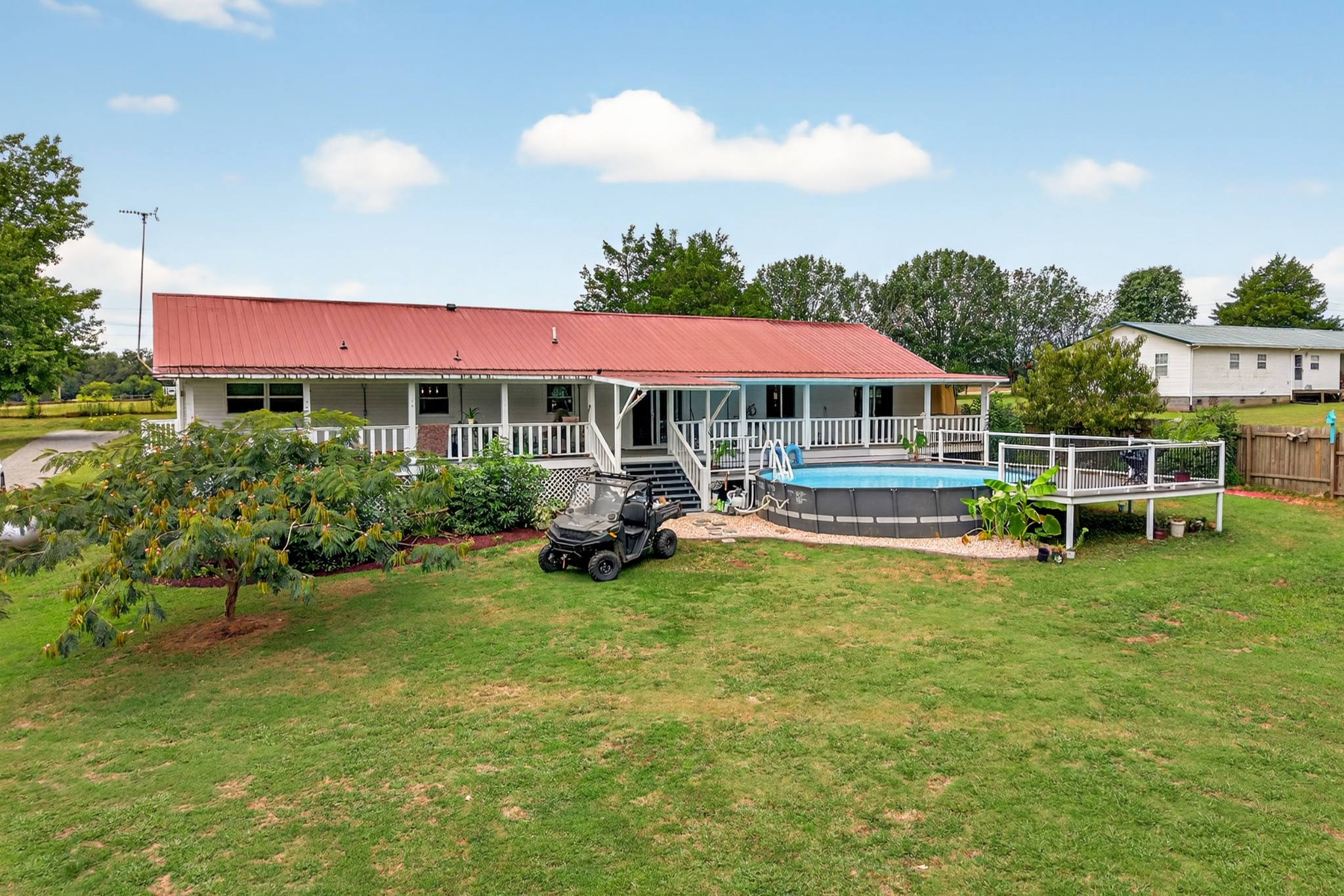 34383 Ardmore Ridge Road Prospect, TN 38477 - Photo 43 of 51 a view of a house with backyard porch and sitting area