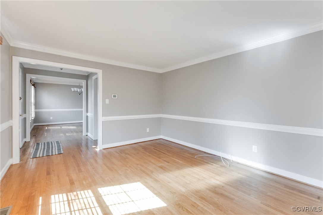 7400 Cannock Road Chesterfield, VA 23832 - Photo 14 of 36 a view of a room with wooden floor & staircase