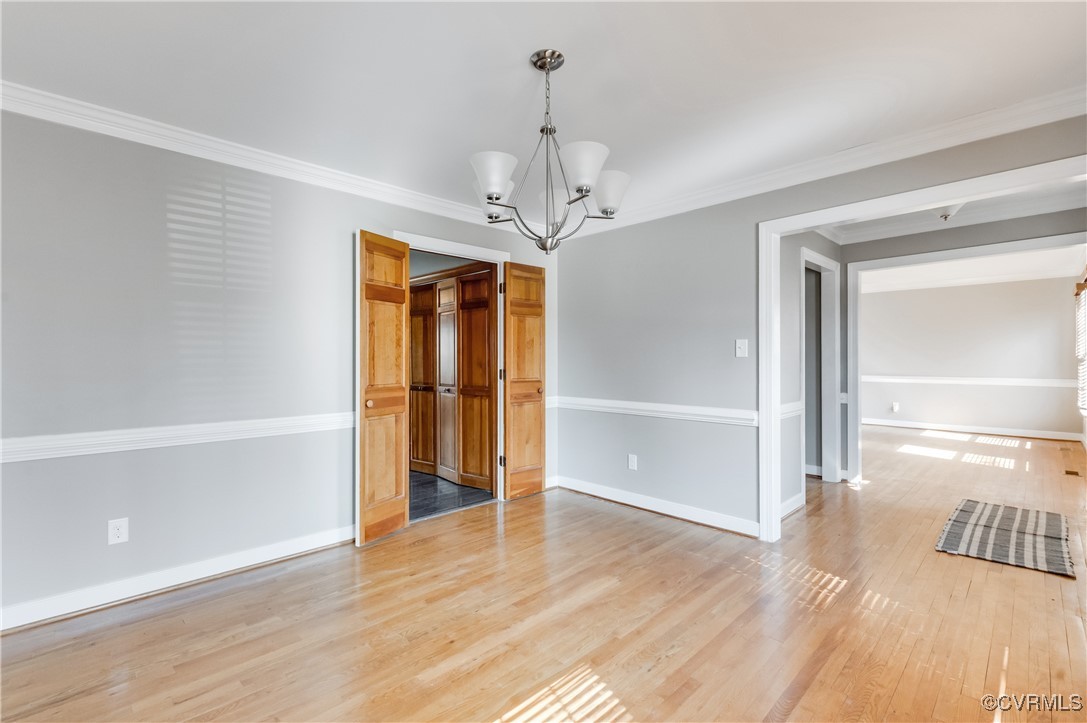 7400 Cannock Road Chesterfield, VA 23832 - Photo 16 of 36 a view of empty room with wooden floor